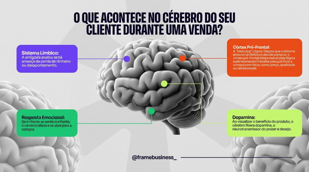 Neurociência em Vendas B2B: O Que Acontece no Cérebro do Seu Cliente?